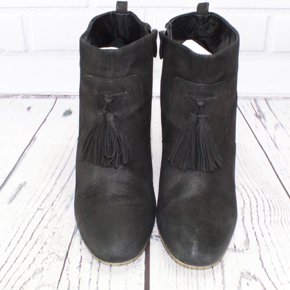 French Connection Dilyla Block Heel Ankle Boots 9 - Picture 3 of 8